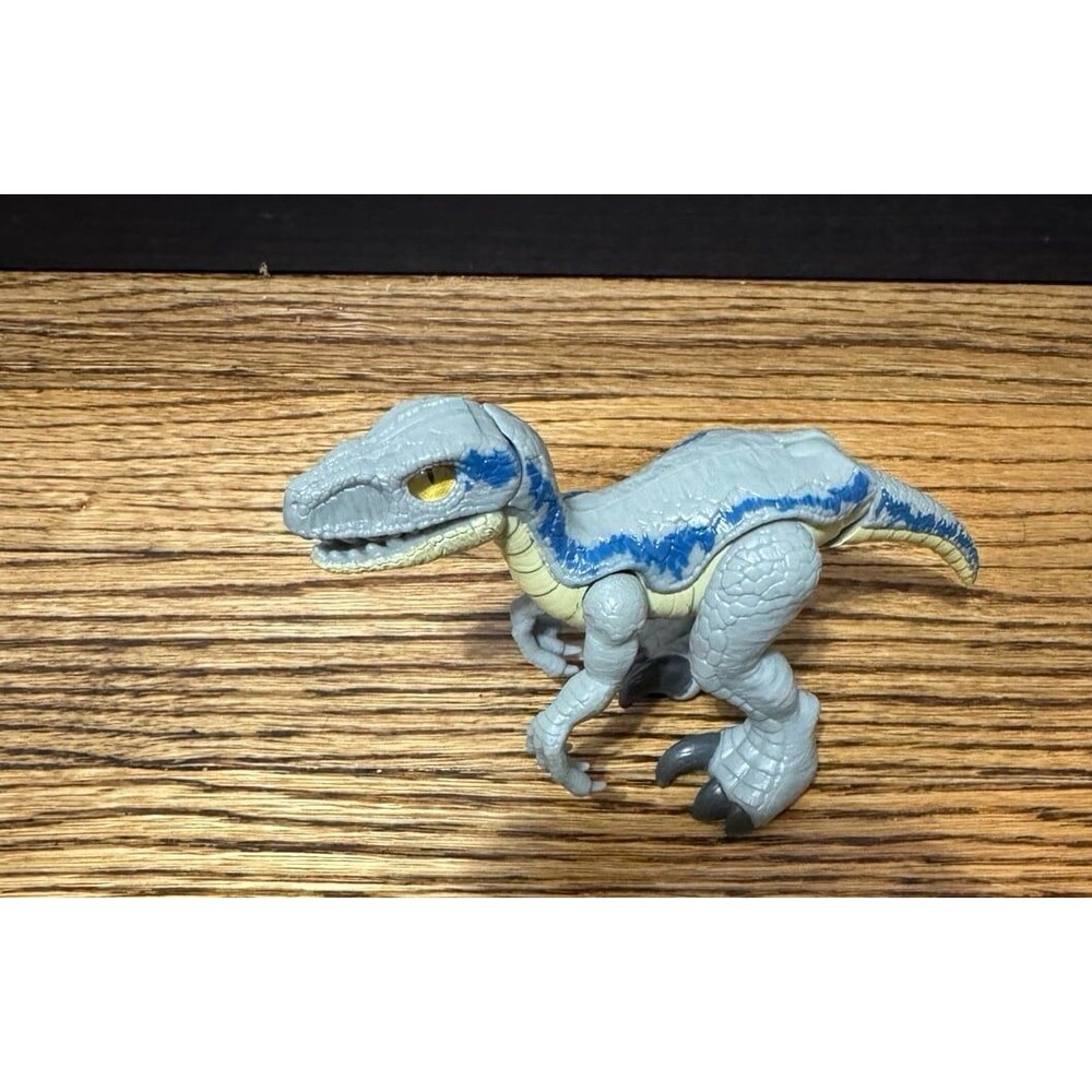 Fisher-Price Imaginext Jurassic World Velociraptor "Blue" action figure